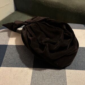 betmar Black Velvet Knotted Hat